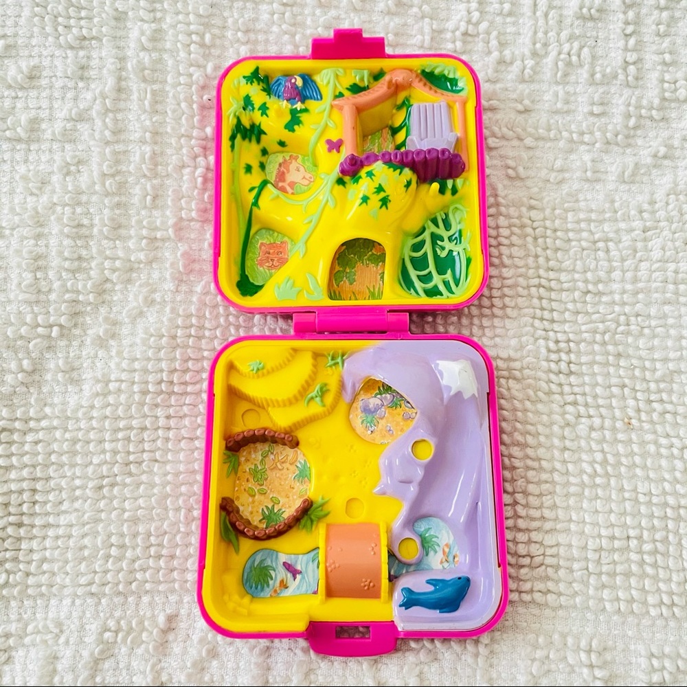 Vintage Polly Pocket Zoo 1989